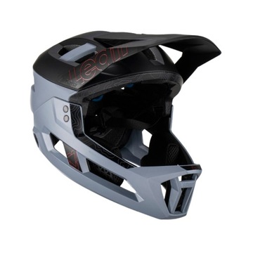 LEATT KASK MTB ENDURO 3.0 KASK 3W1 V23 TITANIUM SZARY/CZARNY ROZMIAR S