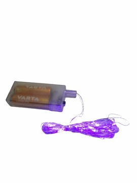 Lampki drucik LED 20 PURPUROWY