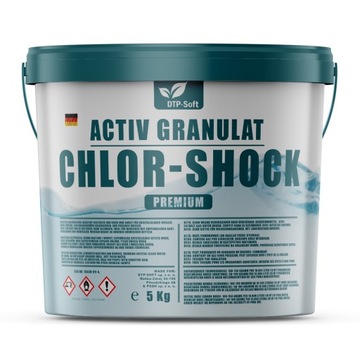 5 KG CHEMIA BASENOWA PREMIUM do BASENU CHLOR SHOCK 5kg SZOK