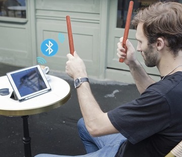 Барабанные палочки Smart AeroBand PocketDrum 2 PLUS - дерево