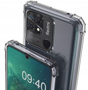 Etui ANTI-SHOCK CASE + Szkło do Xiaomi Redmi 10C