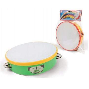 TAMBURYN Tamburyno Dla Dzieci 20CM Polski