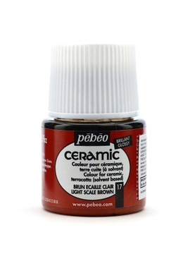 PEBEO CERAMIC 45ML SCALE BROWN - farba do ceramiki
