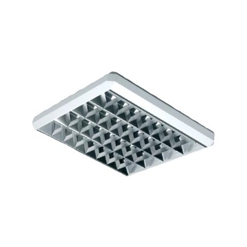 Oprawa n/t rastr. nasuf. EVG 4x18W IP40 RUBIN PLX