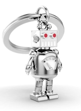 Brelok zawieszka do walizki Metalmorphose robot