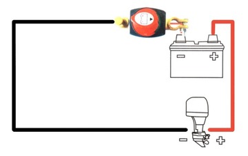 Основной переключатель на 12 В 24 В 48 В 275а Хевель Клема Батарея Батарея