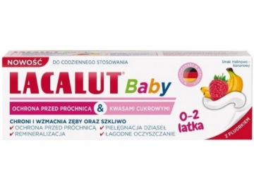 Зубна паста LACALUT Baby для дітей 0-2 роки 55 мл