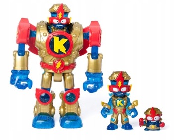 SUPER ZINGS THINGS SUPERBOT Golden Armor KAZOOM KID Супербот Kazoom Power