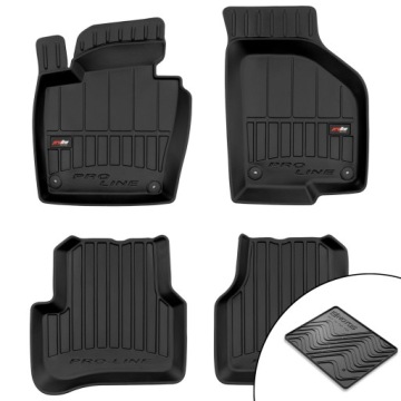 3D gumové koberce Volkswagen Passat CC 2008-2012 rohož bonus