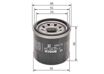 FILTR OLEJE BOSCH F 026 407 160