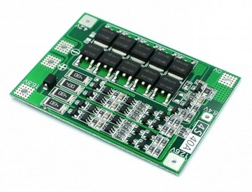 Moduł BMS balanser Li-Ion 4S 16,8V 40A 80A prąd balansu 100mA / 0036