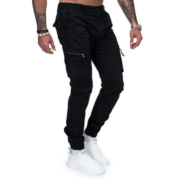 it983-1 roz. 38 Spodnie ze Ściągaczami JOGGERY