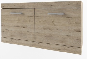 system OSKAR komoda 2d/90 dąb san remo Mebelbos