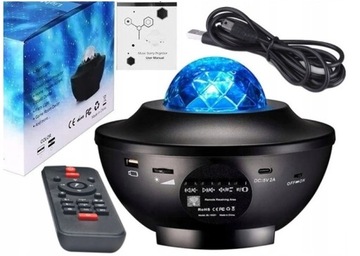 STAR STARS ПРОЕКТОР СВЕТОДИОДНЫЙ НОЧНИК USB + ПУЛЬТ ДИСТАНЦИОННОГО УПРАВЛЕНИЯ