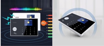 БЕСПРОВОДНАЯ СИГНАЛИЗАЦИЯ ЖК-дисплей 2,4 дюйма GSM WiFi TUYA POLISH