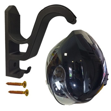 Wieszak na Kask Motocyklowy Solidny Hak Uchwyt + haczyki na ubrania