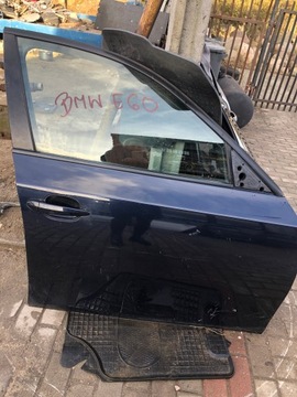 BMW E60 E61 DRZWI PRAWY PRZÓD KOMPLETNE