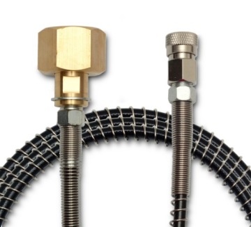 Kabel High Pressure pro přepážku 100 cm W21,8 s konektorem Pcp 8 mm CO2