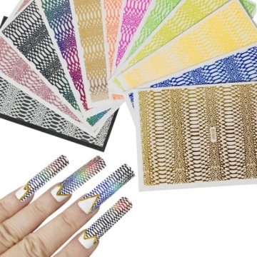 Радужная голо-наклейка для ногтей