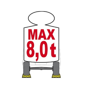 Выравнивающая подставка для кемперных колес Magnum FIAMMA