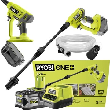 АККУМУЛЯТОРНАЯ МАШИНА ДАВЛЕНИЯ RYOBI RY18PW22A 5A