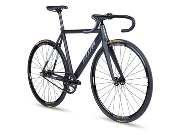 Rower Aventon Cordoba torowy ostre koło Czarny Obsydianowy Single Speed 55