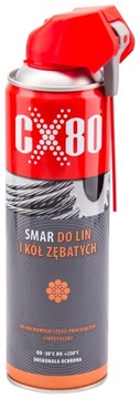 Smar do lin stalowych i kół zębatych - CX80 - 500 ml - z aplikatorem