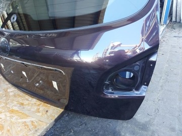 NISSAN QASHQAI 1 I J10 ПОДЪЕМ ЗАДНЕЙ ДВЕРИ КРЫШКА БАГАЖНИКА ЗАДНЯЯ ЗАДНЯЯ ФИОЛЕТОВАЯ GAB G