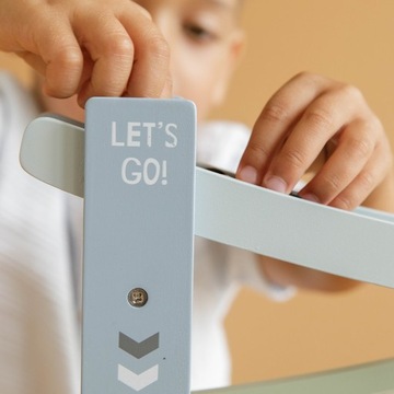 ДЕРЕВЯННАЯ ГОРКА ДЛЯ АВТОМОБИЛЕЙ LITTLE DUTCH BLUE