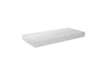 Półka ścienna wisząca 60x26x5 biały połysk