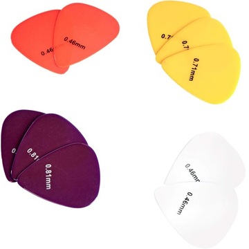 НАБОР ГИТАРЫ ПЕРЬЯ ИЗ 10 ШТ. ГИТАРЫ 0,46 0,71 0,81