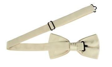 МУЖСКОЙ ГАЛСТУК-БАБОЧКА ЭКРУ – МАТЕРИАЛ 100% ПОЛИЭСТЕР