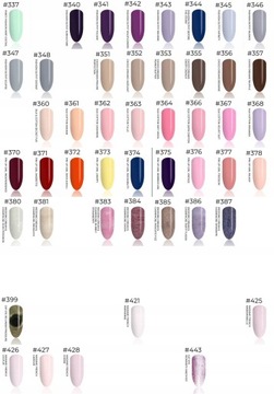 SET 3+1 карусель гибридного лака Molly Lac