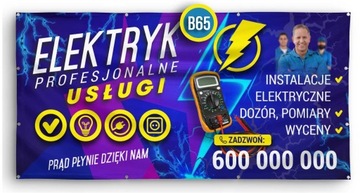 Рекламный баннер 2х1 Рекламные баннеры Электрик