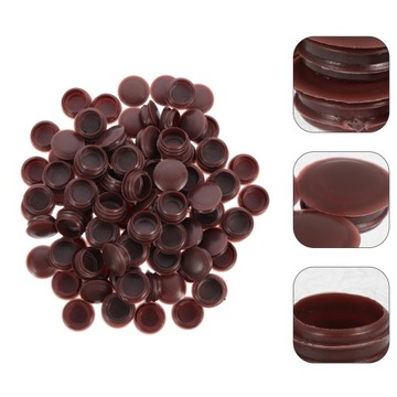 Дюбели с мелкими отверстиями для мебели, 100 шт.