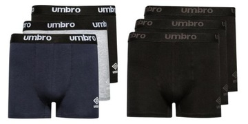 Bokserki majtki Umbro Blackford 6-PACK r. M