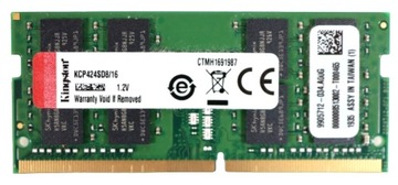 NOWA PAMIĘĆ RAM KINGSTON 16GB DDR4 2400MHZ SODIMM