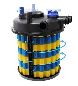 САМООЧИЩАЮЩИЙСЯ ФИЛЬТР НАДАВЛЕНИЯ CPF-30000 УФ-ЛАМПА 55ВТ ДО 60000Л