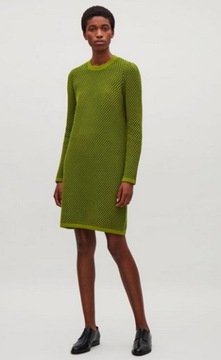 COS sukienka sweterkowa 36 S bawełna PREMIUM B202