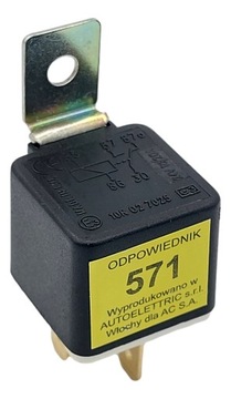 PRZEKAŹNIK 24V 10/20A 5 NÓŻEK PRZEŁĄCZNY 571