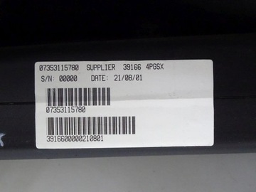 FIAT STILO 01-07 DESKA ROZDĚLOVAČE KONZOLA EVROPA