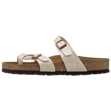 Buty Japonki Damskie Klapki Birkenstock Mayari 71661 Beżowe