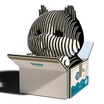 Tuxedo Kitty - Эко 3D-пазл - Eugy