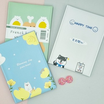 Большое складное дорожное зеркало из ПУ каваи