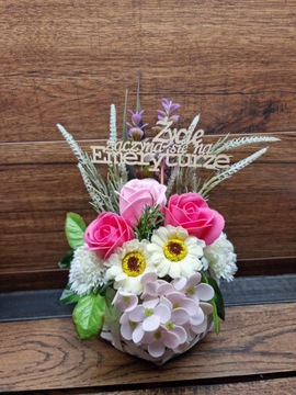 Мыло цветы букет розы ромашки ПОДАРОК ​​- подарок на День матери