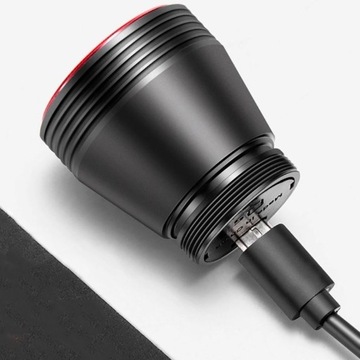 Inteligentna lampka na rower na tył Rockbros, światło rowerowe do tyłu 60lm