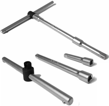 YATO ZESTAW 3/8 POKRĘTŁO T + PRZEDŁUŻKA 152MM 76MM