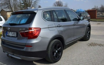 BMW X3 F25 SUV 2.0 20d 184KM 2011 BMW X3 2.0D 4x4 185KM Oryginal Lakier 2 KPL Alufelg Sprowadzony 2.0, zdjęcie 11