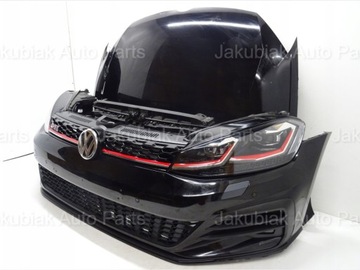 VW GOLF VII LIFT GTI ФОНАРЬ БАМПЕРА КАПОТА В КОМПЛЕКТЕ ПЕРЕДНЯЯ ЧАСТЬ