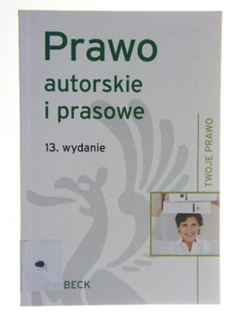 PRAWO AUTORSKIE I PRASOWE FLISEK WYD 13